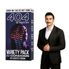 404 By Bold Care Variety Pack Condoms For Men |5 Different Types |With Disposable Pouches - 10 Pcs.