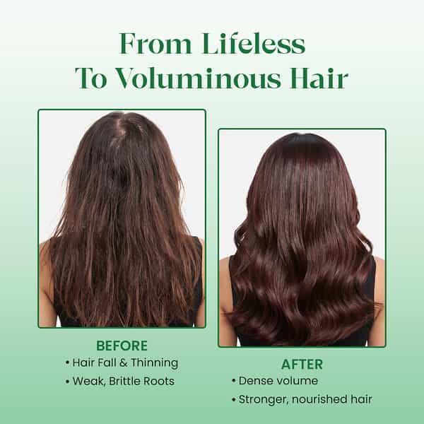 Raw Tatva Bhringraj Powder | Hair Fall Reduction & Scalp Nourishment | All Hair Types | 100G