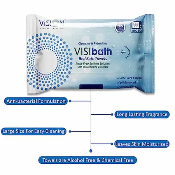 Visibath Bed Bath Towels (10 Pcs)
