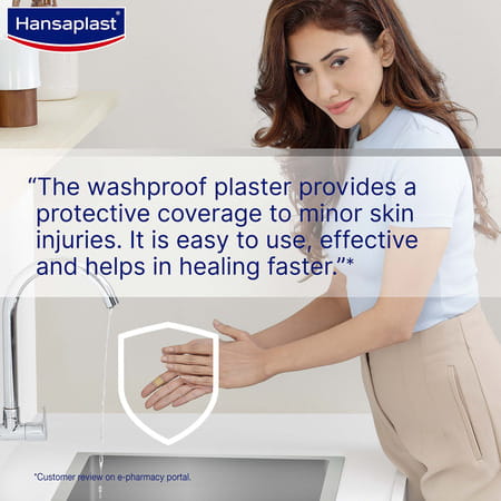 Hansaplast Antiseptic Washproof Bandage 20 Strips