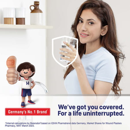 Hansaplast Antiseptic Washproof Bandage 20 Strips