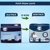Kare In Premium Adult Diaper Pants Medium 75 - 100 Cm (30"- 40") Unisex Elastic Waist 10 Count