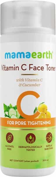 Mamaearth Vitamin C Face Toner For Pore Tightening - 200Ml