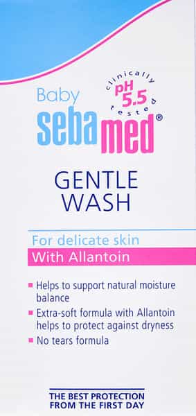 Sebamed Baby Gentle Wash 200Ml|Ph 5.5| With Allantoin| No Tears Formula |Clinically Tested