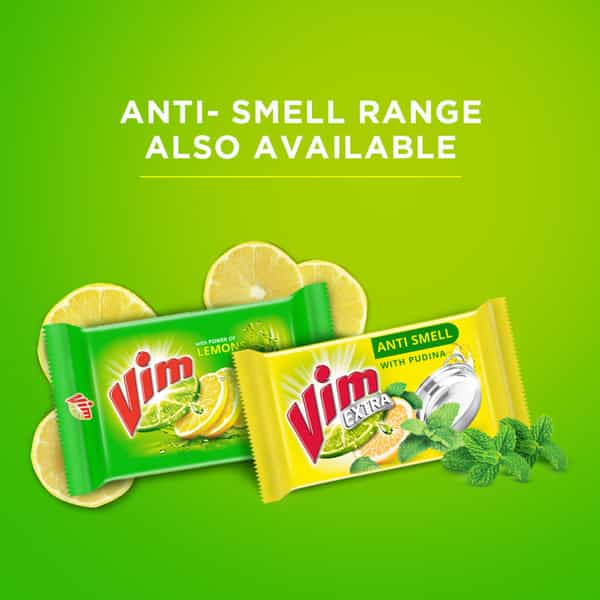 Vim Dishwash Bar Tub Lemon - 250G
