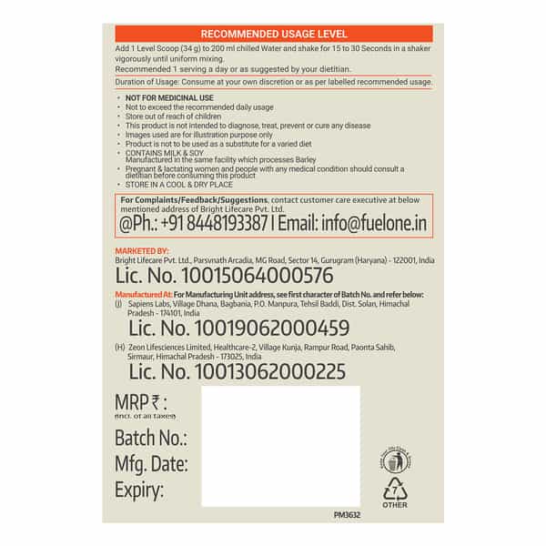 Fuel One Whey Iso-Max | Whey Protein Isolate | 28G Protein (Cafe Mocha | 1Kg / 2.2 Lbs)
