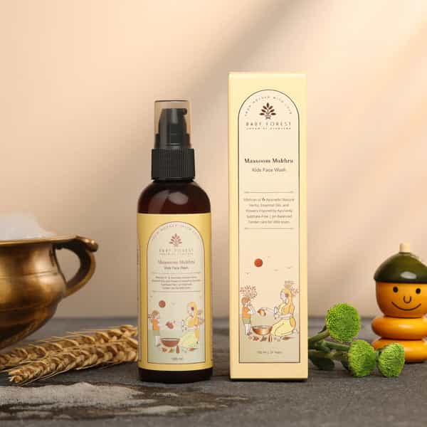 Baby Forest Maasoom Mukhra Ayurvedic Kids Face Wash | 100Ml