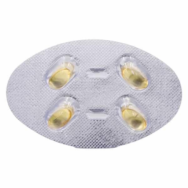 Tcud3 60K Strip Of 4 Softgel Capsules