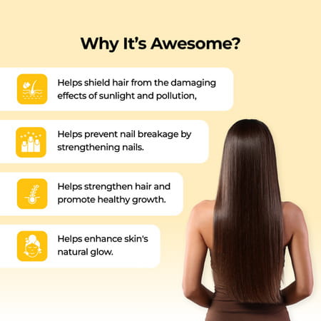Pharmeasy Biotin 10000mcg - For Hair | Skin & Nails - Bottle Of 60