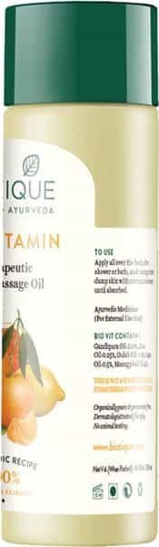 Biotique Bio Vitamin Therapeutic Body Massage Oil 200 Ml