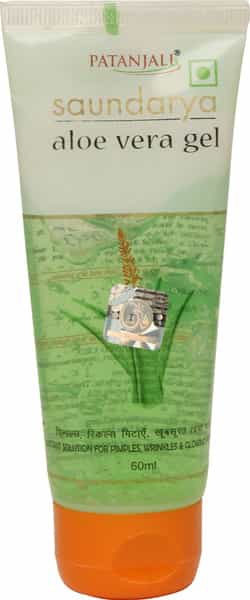 Patanjali Divya Saunrya Aloevera Gel - 60 Ml