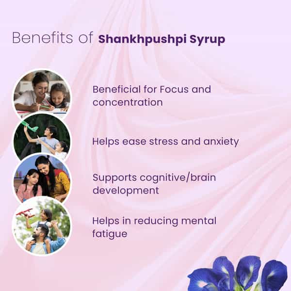 Babyorgano Ayurvedic Shankhpushpi & Brahmi Brain Booster Syrup For Kids - 200Ml