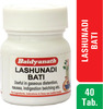 Baidyanath Asli Ayurved Lashunadi Bati | Digestive Problems Laxative & Stimulant - 40 Tabs (3 Pack)