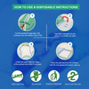 Arokleen 90 X 60 Cm Patient Disposable Underpads Super Absorbent Polymer 10Pcs (Pack Of 2)
