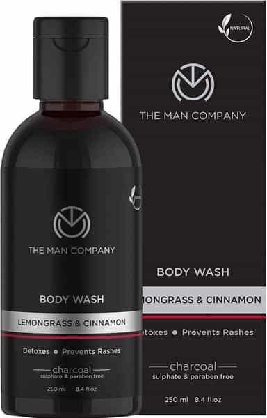 The Man Company Deep Cleansing Activated Charcoal Body Wash - 250 Ml