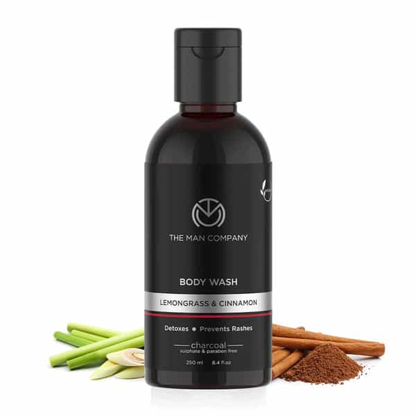 The Man Company Deep Cleansing Activated Charcoal Body Wash - 250 Ml