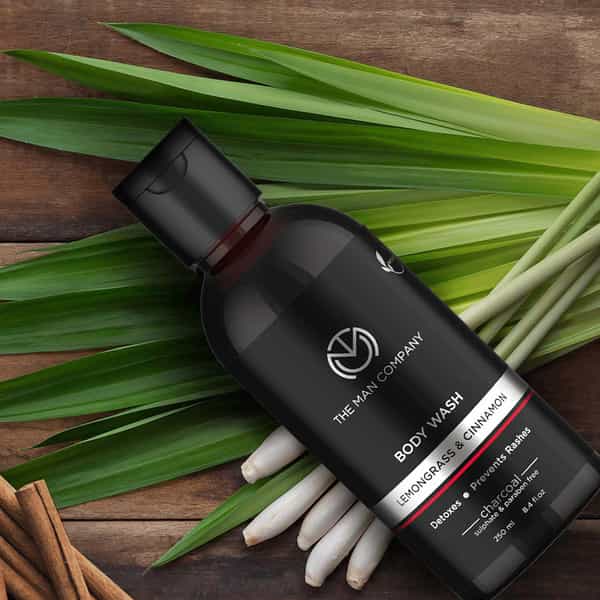 The Man Company Deep Cleansing Activated Charcoal Body Wash - 250 Ml