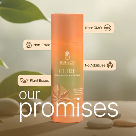 Boheco Glide | Ayurvedic Oil For Joint Discomfort | With Vijaya Leaf Extract | 100ml