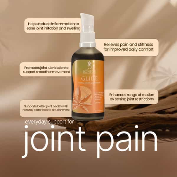 Boheco Glide | Ayurvedic Oil For Joint Discomfort | With Vijaya Leaf Extract | 100Ml