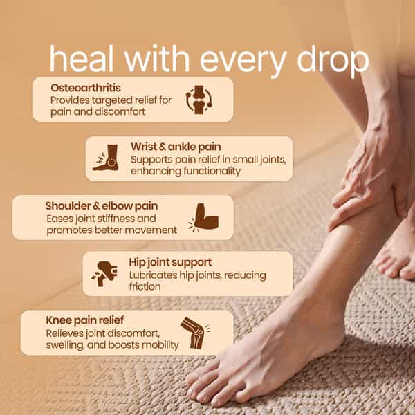 Boheco Glide | Ayurvedic Oil For Joint Discomfort | With Vijaya Leaf Extract | 100Ml