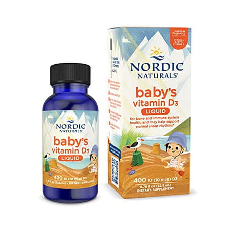 Nordic Naturals Baby'S Vitamin D3 Drop For Infants 22.5 Ml