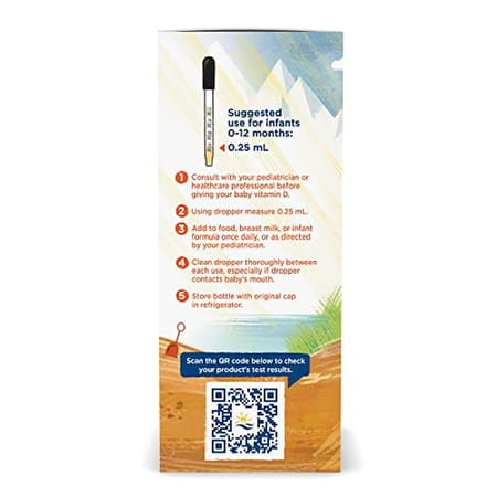 Nordic Naturals Baby'S Vitamin D3 Drop For Infants 22.5 Ml
