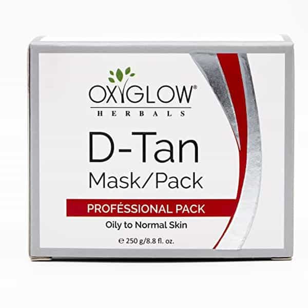 Oxyglow Herbals D-Tan Mask|Lightens And Brightens The Skin|Skin Polishing (250Gram)
