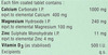 Calcimax Forte - Health Supplement (500 Mg Of Calcium) With Wellman 30 Tablet Free