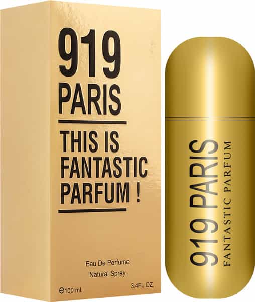 Sweet Heart 919 Paris Gold Long Lasting Eau De Perfume | 100Ml