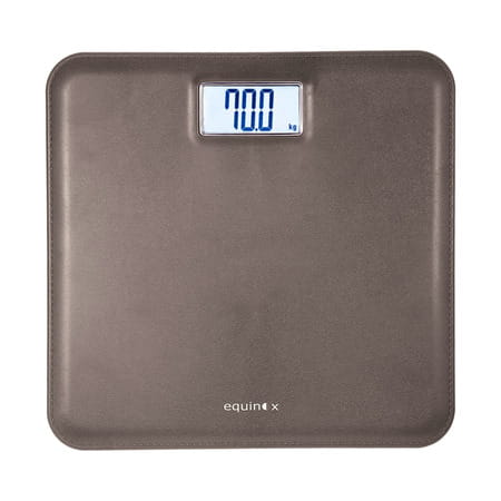 Equinox Personal Digital Weighing Scale Eq-Eb-6171l - Leather Look With Abs Platform | Lcd Display