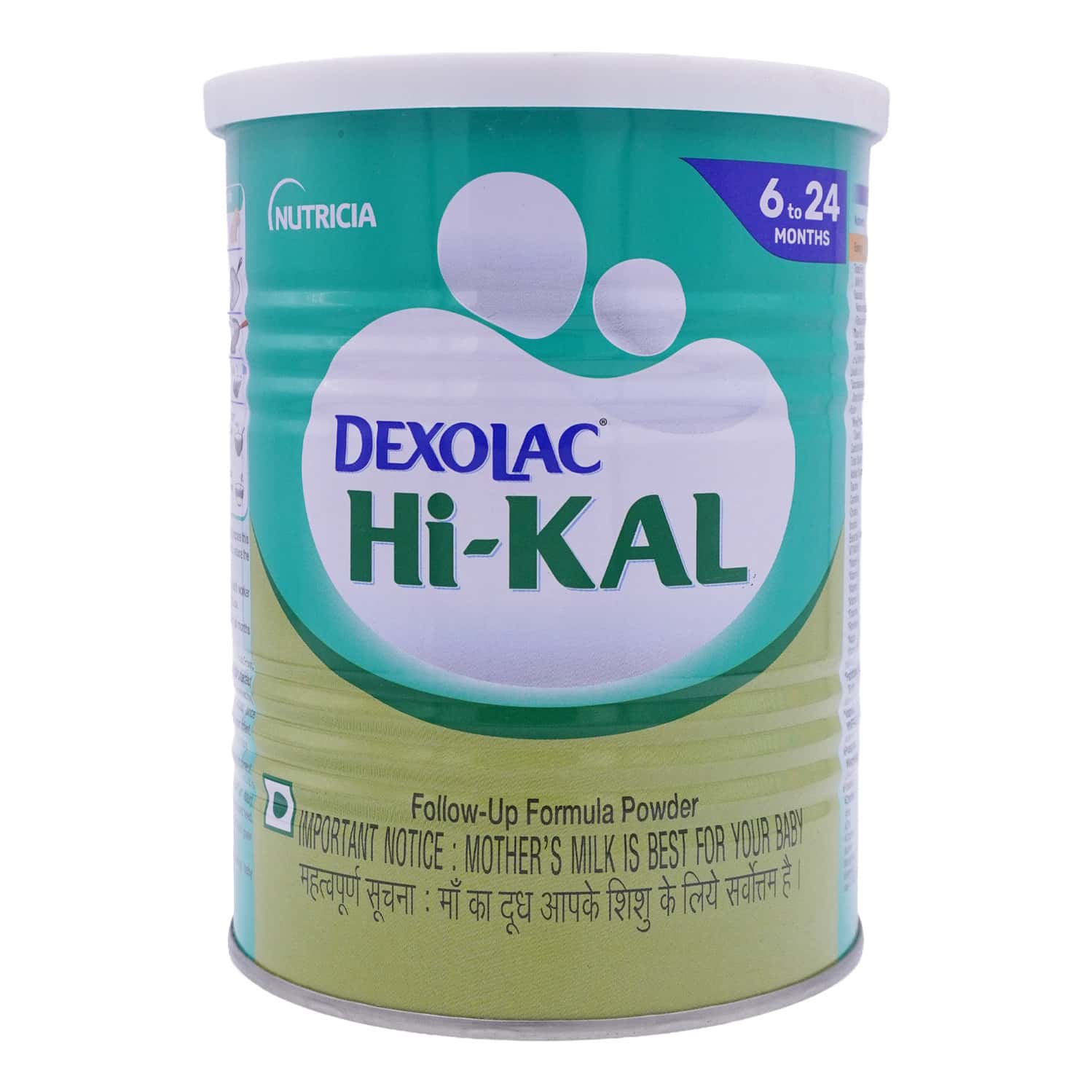 Dexolac Hi Kal Follow-up Formula Powder For 6 - 24 Months Tin 400 Gm