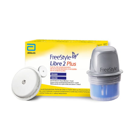 Freestyle Libre 2 Plus Sensor Flash Glucose Monitoring Device 1 No'S