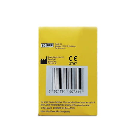 Freestyle Libre 2 Plus Sensor Flash Glucose Monitoring Device 1 No'S