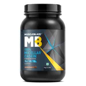 Muscleblaze 100% Micellar Casein (chocolate | 1 Kg / 2.2 Lb)