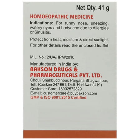 Baksons Aller Aid Tablet 75