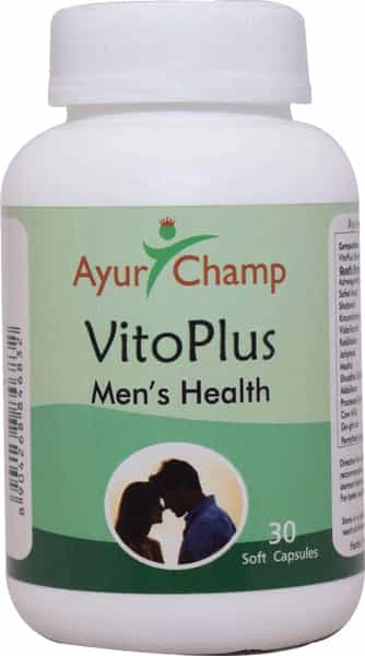 Ayur Champ Vitoplus - 30 Capsules- Pack Of 2