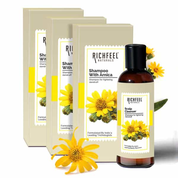 Shampoo With Arnica 100 Ml Pack Of 3