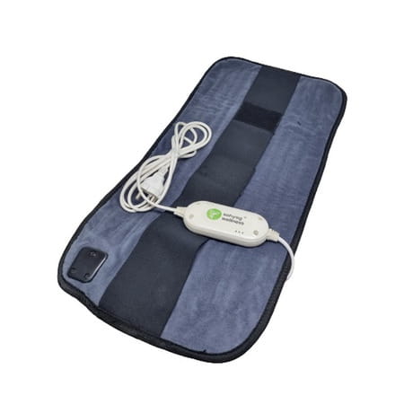 Sahyog Wellness Velvet Orthopaedic Pain Reliever Electric Heating Pad Xxl Size (Grey)