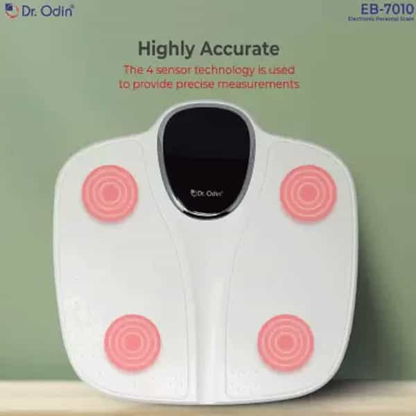 Dr. Odin Electronic Personal Scale White-Eb-7010