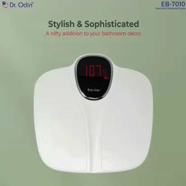 Dr. Odin Electronic Personal Scale White-Eb-7010