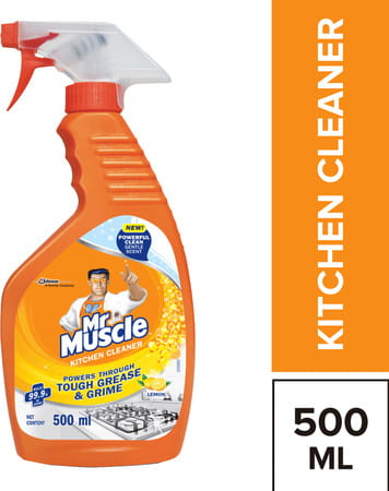 Mr Muscle Kitchen Cleaner Lemon 450 Ml
