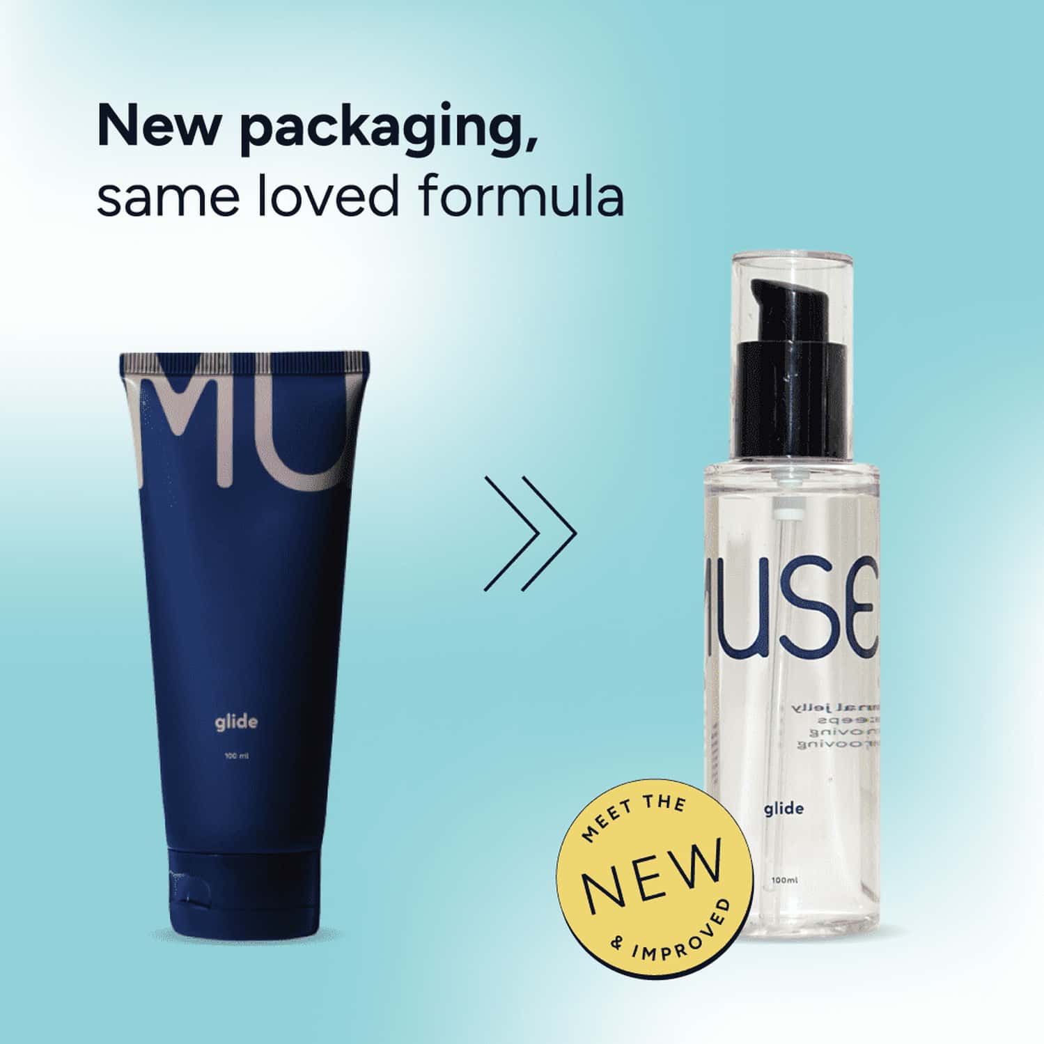 Buy MYMUSE GLIDE ALOE WATER BASED LUBE JELLY FOR MEN & WOMEN 100MLPH