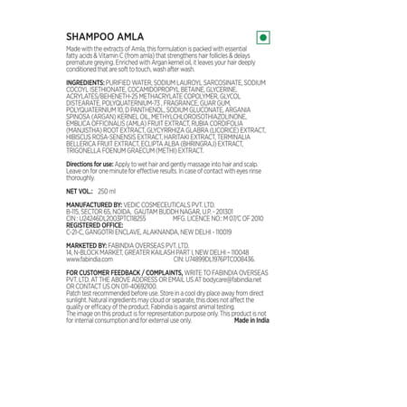 Fabindia Amla Shampoo- 250 Ml