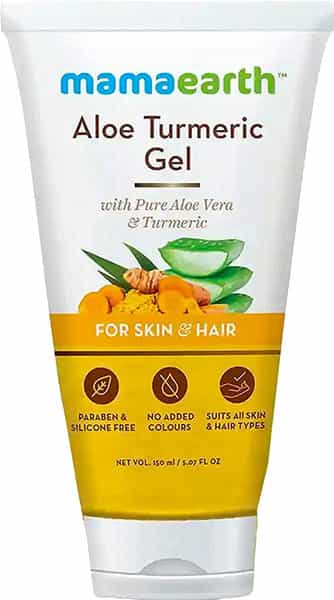 Mamaearth Aloe Turmeric Gel For Skin And Hair 150 Ml
