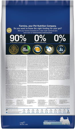 Farmina Pet Foods Ocean Dry Dog Food | Low Grain | Adult Mini Breed | 2.5-Kg