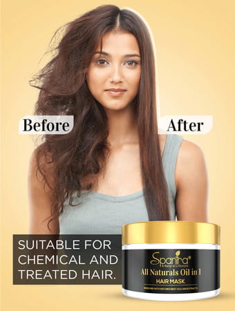 Spantra All Naturals Oil In 1 Hair Mask 250gm