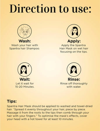 Spantra All Naturals Oil In 1 Hair Mask 250gm