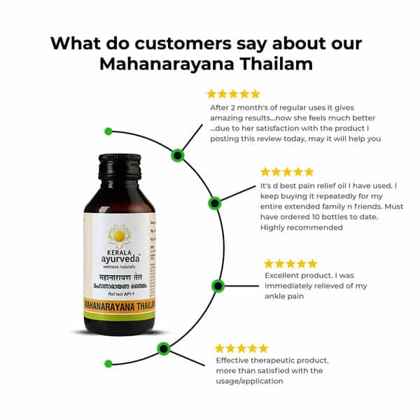 Kerala Ayurveda Mahanarayana Thailam 100 Ml