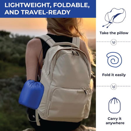 Nexlev Travel Neck Pillow Np-02 | Dark Grey