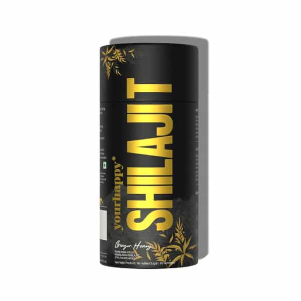 Yourhappylife Pure Himalayan Shilajit Gummies With 70% Fulvic Acid & 80 Plus Minerals - 60N